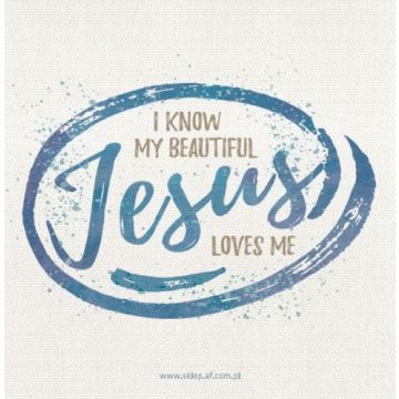 Podstawka korkowa AF - I know my beautiful Jesus 