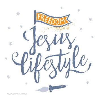 Podstawka korkowa AF - Freedom Jesus lifestyle