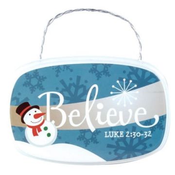 Tabliczka ozdobna do powieszenia Believe 