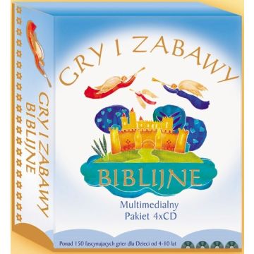 Gry i zabawy biblijne 4xCD
