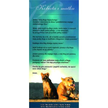 Karta proklamacja - Kobieta i matka