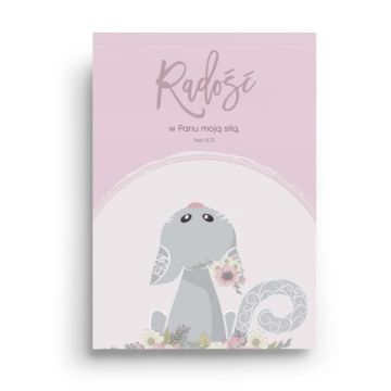 Notesik A6 - Radość w Panu moją siłą