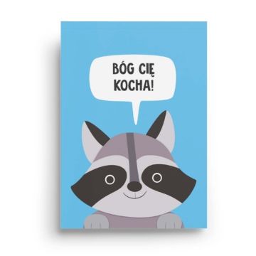 Notesik A6 - Bóg cię kocha - szop