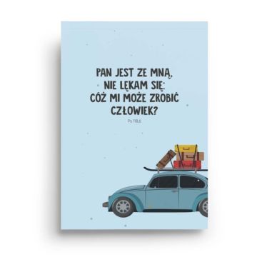 Notesik A6 - Pan jest ze mną