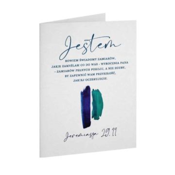 A Kartka składana - Jestem bowiem świadomy ST