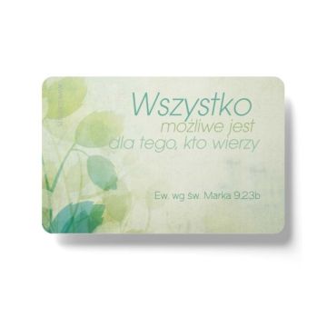 Magnes na lodówkę - Wszystko jest możliwe