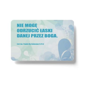 Magnes na lodówkę - Nie mogę odrzucić łaski