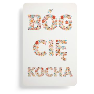 Magnes na lodówkę - Bóg Cię Kocha