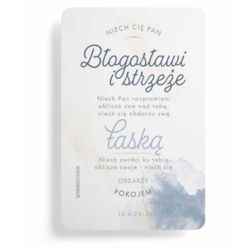 Magnes na lodówkę - Błogosławieństwo akwarela