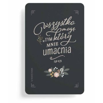 Magnes na lodówkę - Wszystko mogę LUX