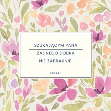Podstawka korkowa - Szukającym Pana KWIATY