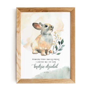 Plakat A4 - Powierz Zajączek