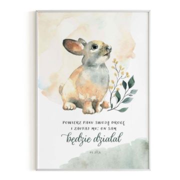 Plakat A3 - Powierz Zajączek