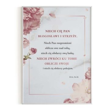 Plakat A3 - Błogosławieństwo Róże