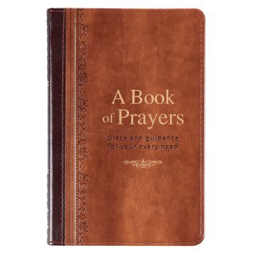A book of Prayers - skórzana okładka