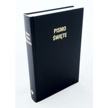 Nowa Biblia gdańska - oprawa twarda czarna wycięci