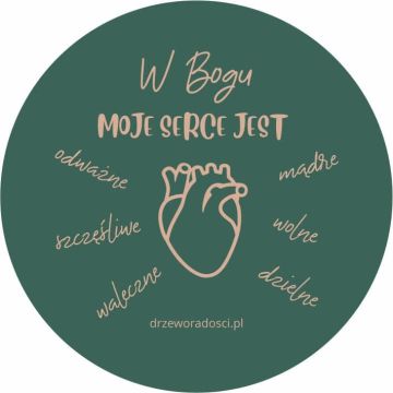 Magnes okrągły - W Bogu moje serce jest