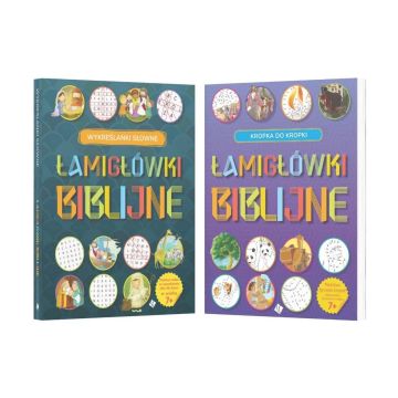 Łamigłówki biblijne 7+ komplet książek
