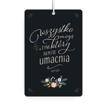 Zawieszka zapachowa - Wszystko mogę