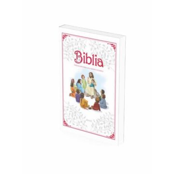 Biblia święta historia dla naszych dzieci - biała