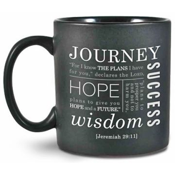 Kubek z wersetem ang. Simple Faith Journey
