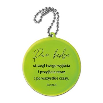 Zawieszka odblaskowa - Pan będzie strzegł