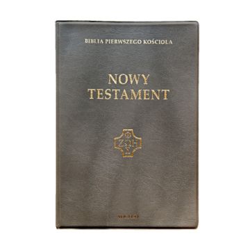 Nowy Testament BPK - PVC szara