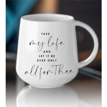 Kubek ceramiczny - Take my life