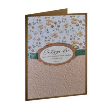 Kartka handmade - On twoje dni - ML