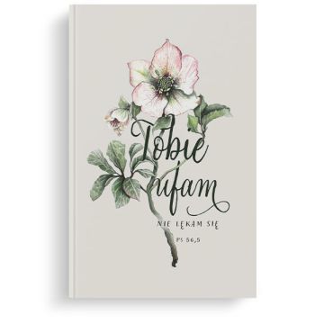 Notatnik Lux - Tobie ufam - Kwiat