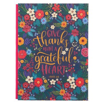 Notatnik - Give Thanks Flower Meadow Extra Large