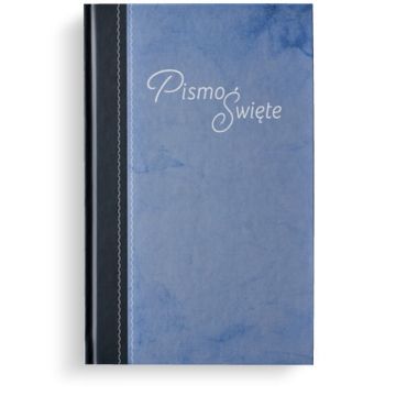 Biblia UBG twarda średnia oprawa błękit - RLCH