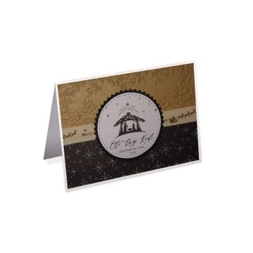 Kartka handmade - Oto Twój Król przychodzi - ML