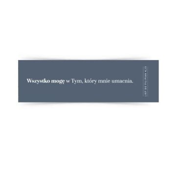 Zakładka duża - Wszystko mogę w tym