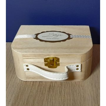 Pudełko drewniane handmade - Zwoje ML