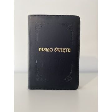 Biblia TB średnia - skóra - czarna