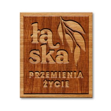Magnes drewniany - Łaska