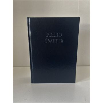 Nowa Biblia Gdańska - ekoskóra - granatowa - index