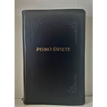 Biblia TB duża - skóra - czarna - index