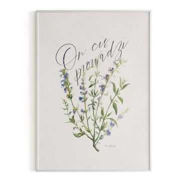 Plakat A3 - On cię prowadzi