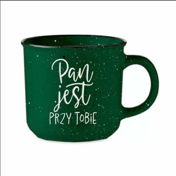 Kubek vintage - Pan jest przy tobie