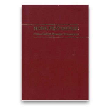 Nowe przymierze - nowy testament - winyl bordo