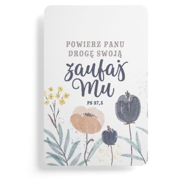 Magnes na lodówkę - Powierz Panu akwarele