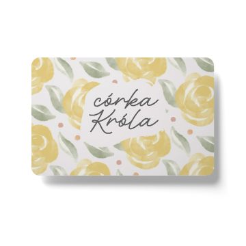 Magnes na lodówkę - córka króla kwiaty