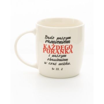 Kubek ceramiczny - Bądź naszym ramieniem