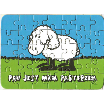 Puzzle - Pan jest pasterzem - owieczka