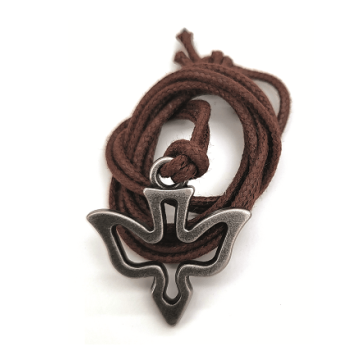 Zawieszka metalowa - gołębica