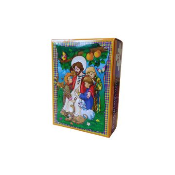 Puzzle - Jezus wśród dzieci - 40 elementów