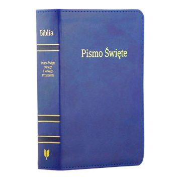 Biblia EIB mała - PU niebieski