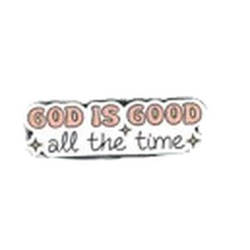 Przypinka - God is good